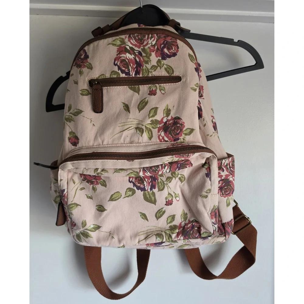 Madden Girl Backpack Pink Women Boho Bag Purse Rucksack Travel Tote Satchel